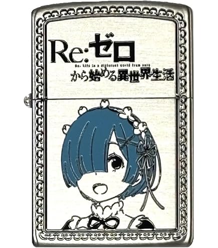 zippo Re：ゼロから始める異世界生活 レム 2面刻印 リゼロ 2024年製 ZIPPO ライター リゼロ Re:ゼロから始める異世界生活 レム